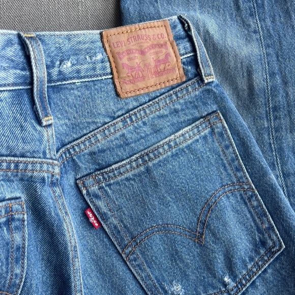 Levi's High Rise Skinny Woman’s Blue Jeans 👖 size 25 - Picture 4 of 10